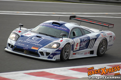 De Zakspeed Saleen in Spa, weldra terug te zien op Spa alszijnde de United 4 Belgium Saleen